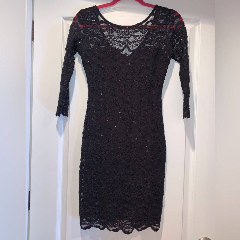Jump Sequin Dress SZ M